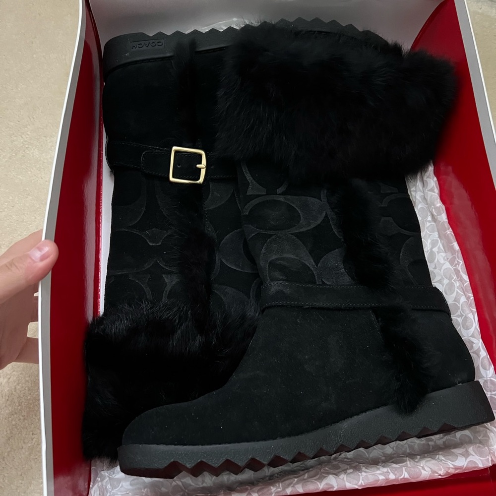 Coach Boots - Brand New - Size 8